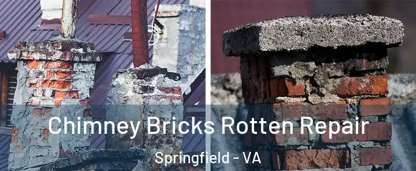  Chimney Bricks Rotten Repair Springfield - VA