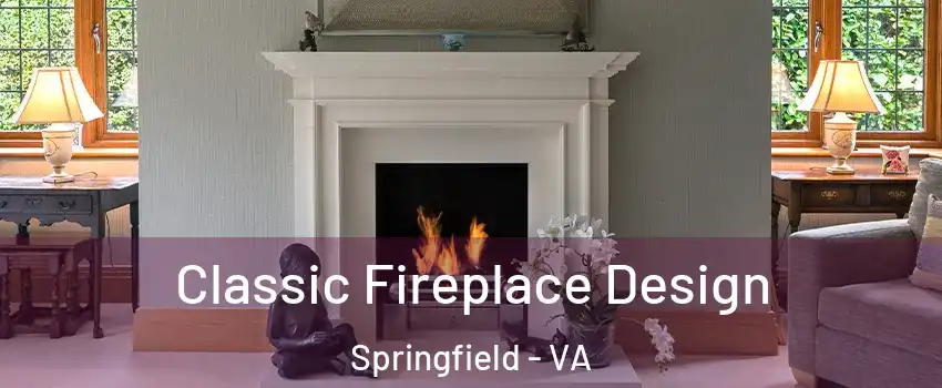  Classic Fireplace Design Springfield - VA