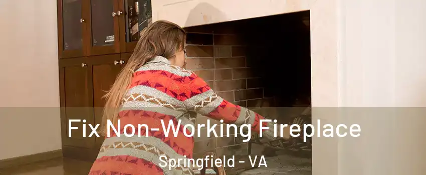  Fix Non-Working Fireplace Springfield - VA