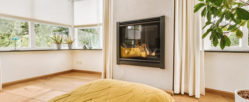 Residential Fireplace Ceramic Glass Installation in Springfield, VA
