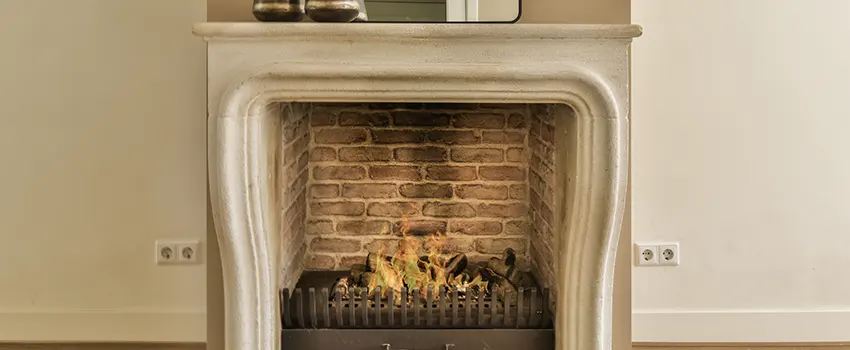 Vintage-style Fireplace Redesign in Springfield, Virginia