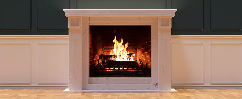 Open Flame Wood-Burning Fireplace Installation Services in Springfield, Virginia