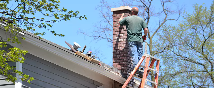Vinyl and PVC Chimney Flashing Installation in Springfield, VA