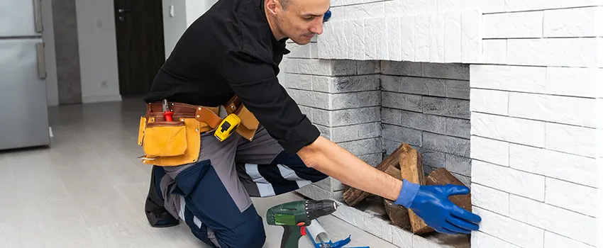 Fireplace Damaged Damper Frame Repair Services in Springfield, Virginia