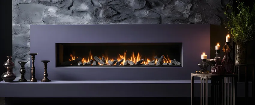 Ember Bed for Ventless Gas Fireplace in Springfield, VA
